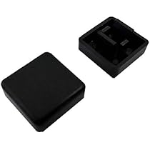 Amazon.co.jp: タクトスイッチキャップ 透明カバー 12mm×12mm用